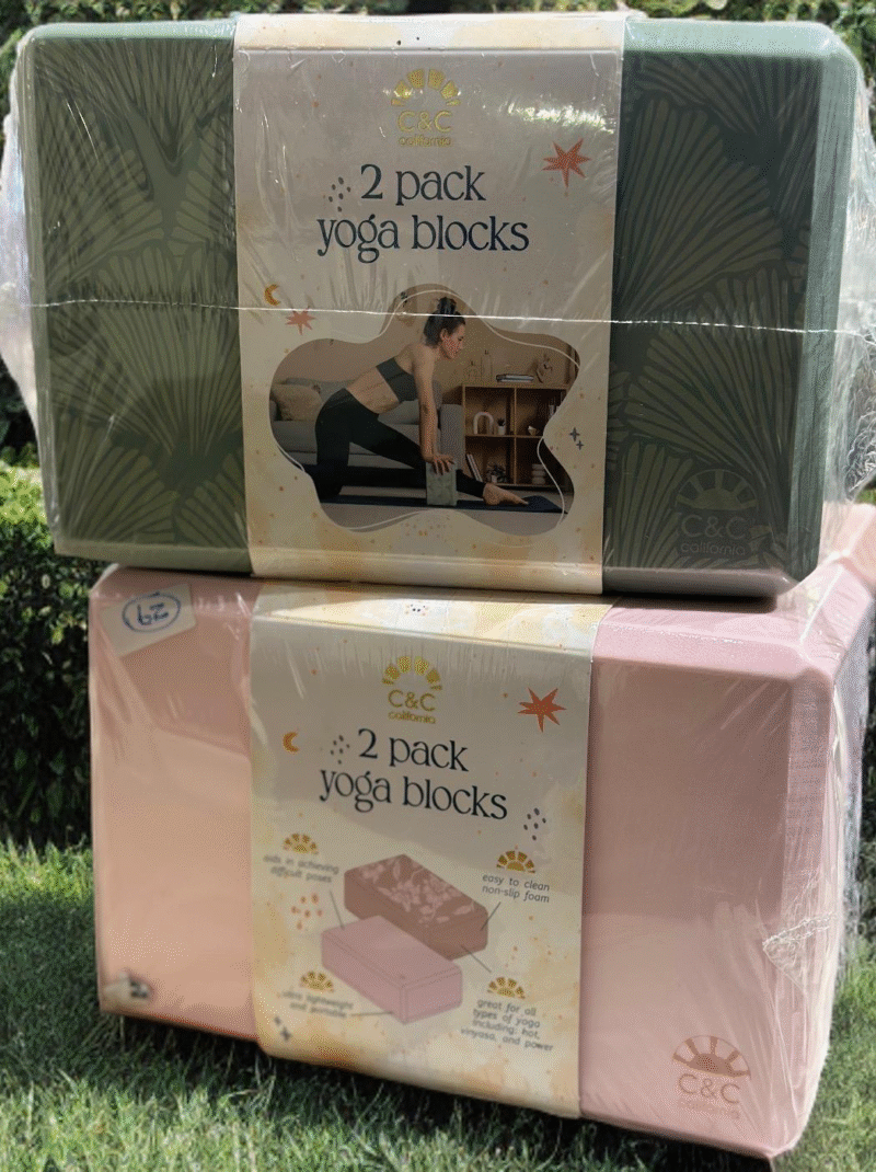 YOGA BLOCKS (2pac)