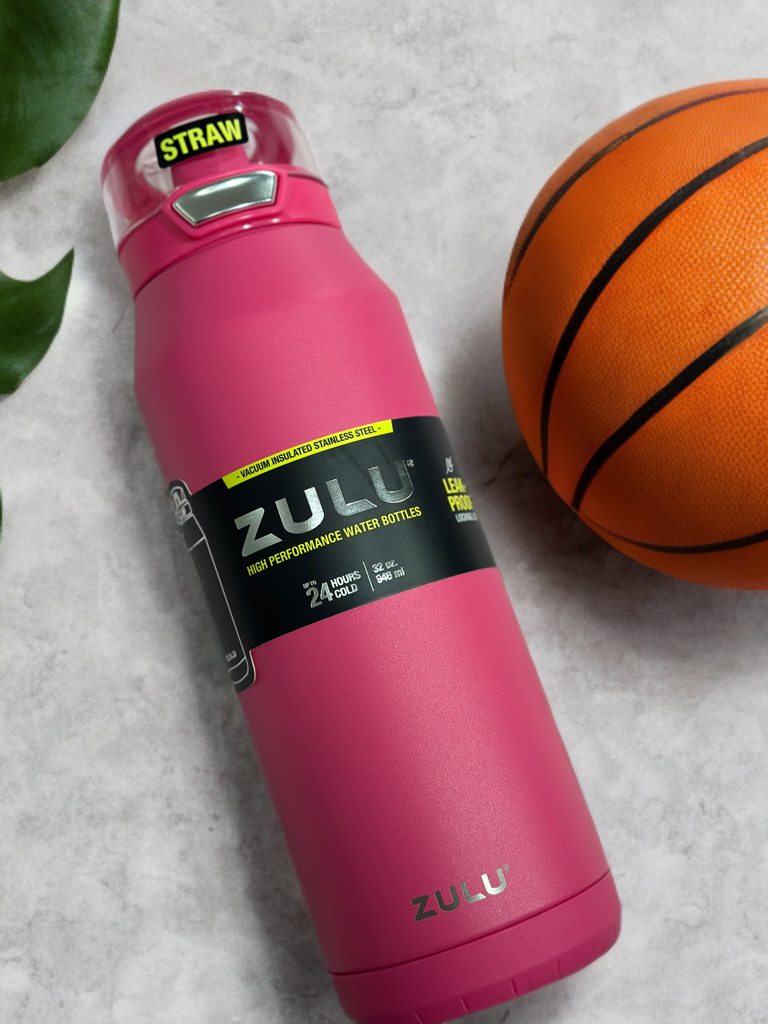 water bottle zulu (hot pink)
