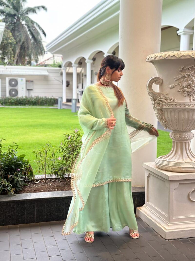 T.E 195 lime green set