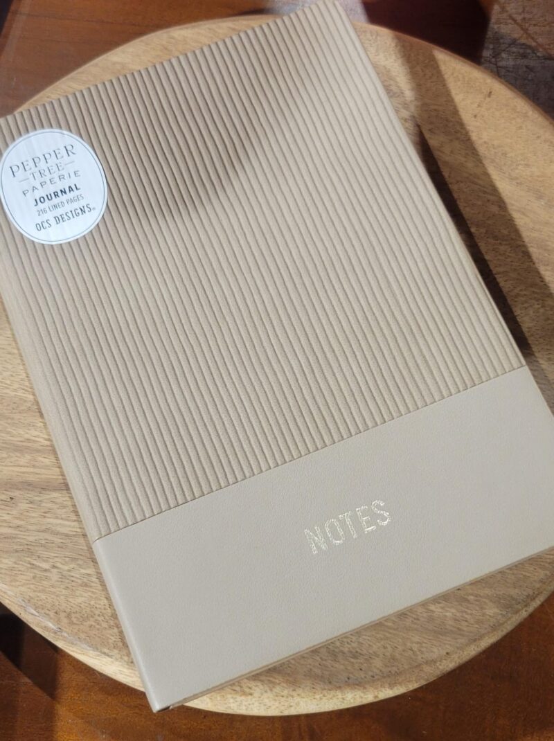 Note book ( brown ) paper tree